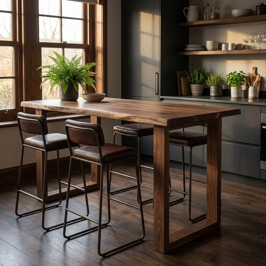 Live Edge Breakfast Bar