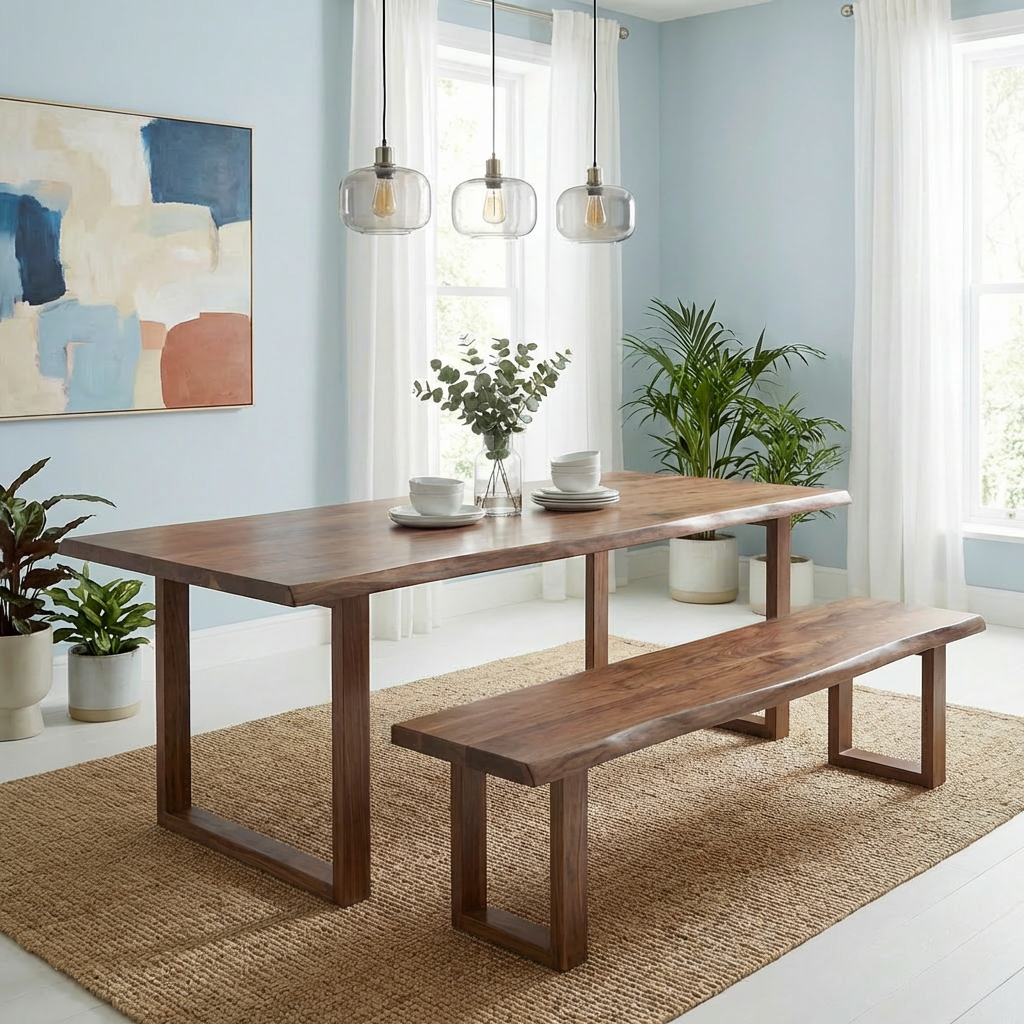 Live Edge Bench