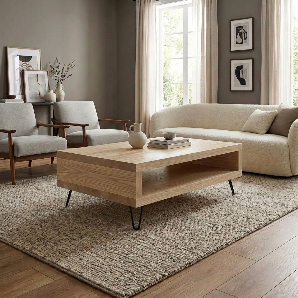 Square Storage Coffee Table