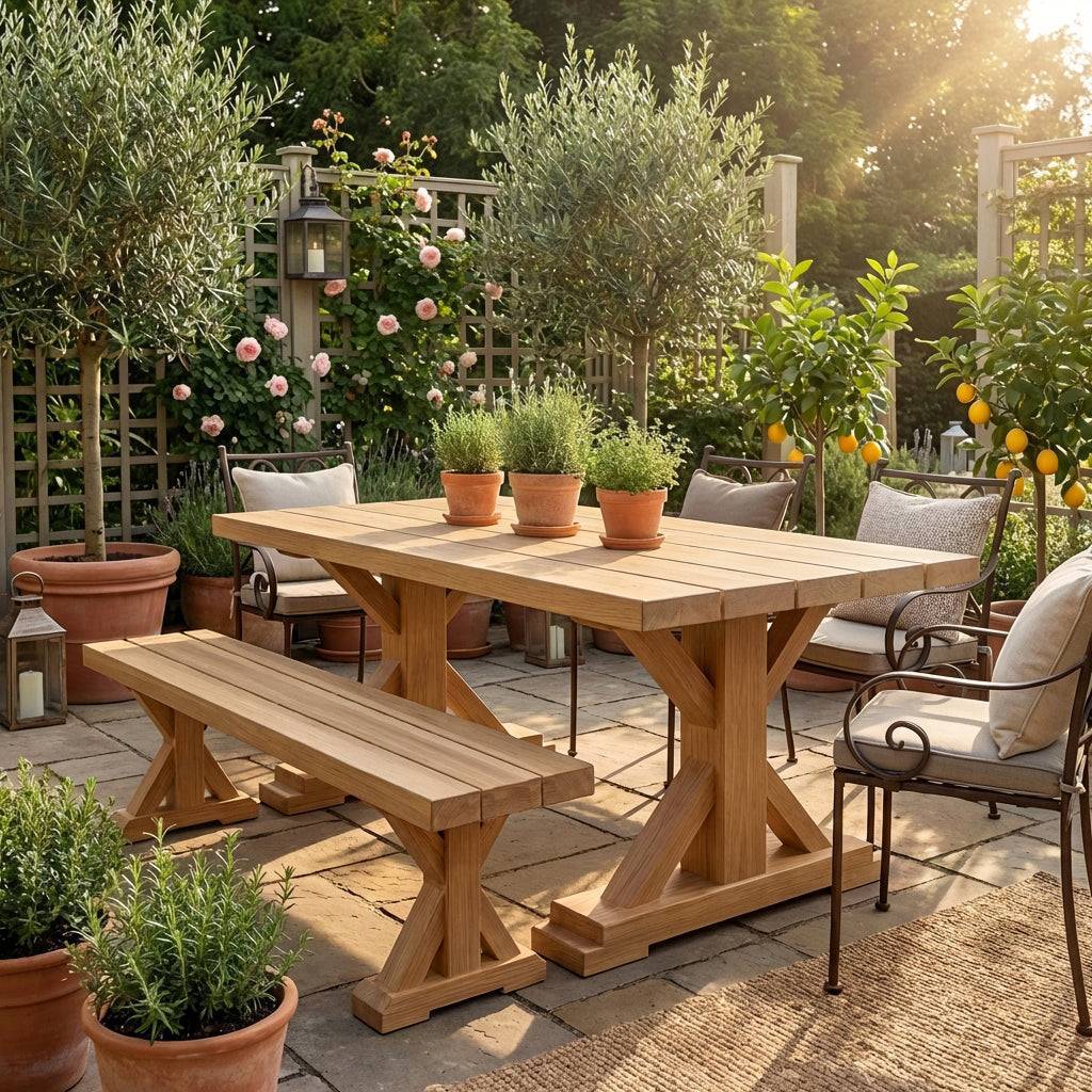 Chunky Outdoor Table