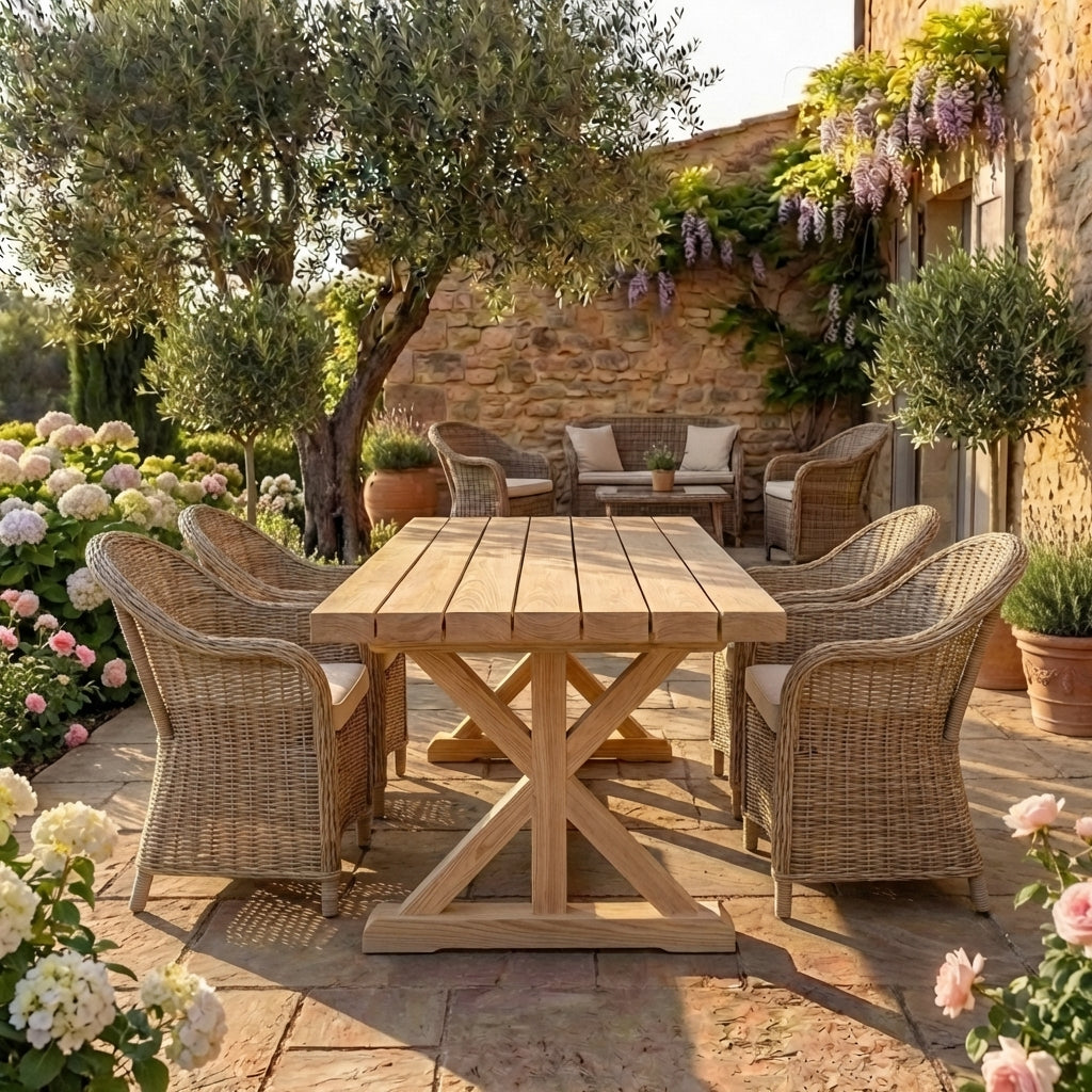 Chunky Outdoor Table