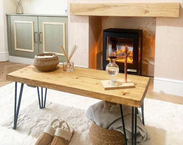 Scaffold board coffee table deals