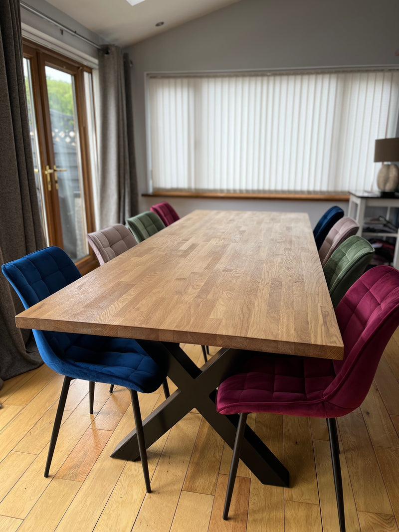 Solid Oak Dining Table