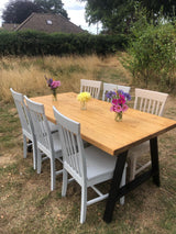 Reclaimed Outdoor Dining Table (2")