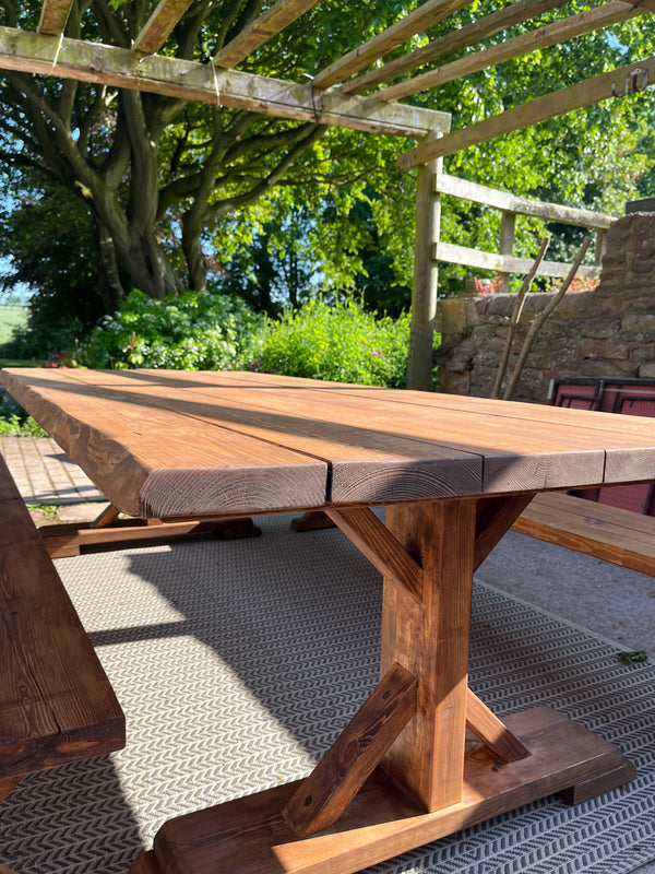 Outdoor Live Edge Table