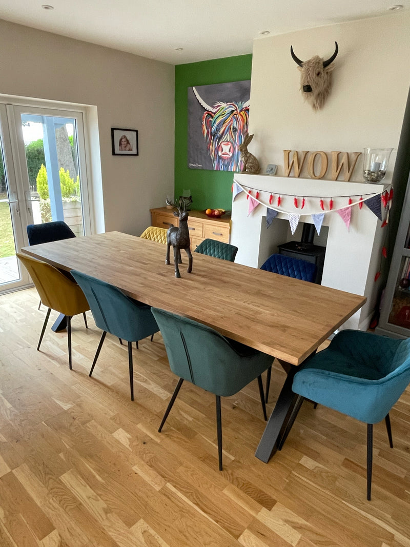 Solid Oak Dining Table