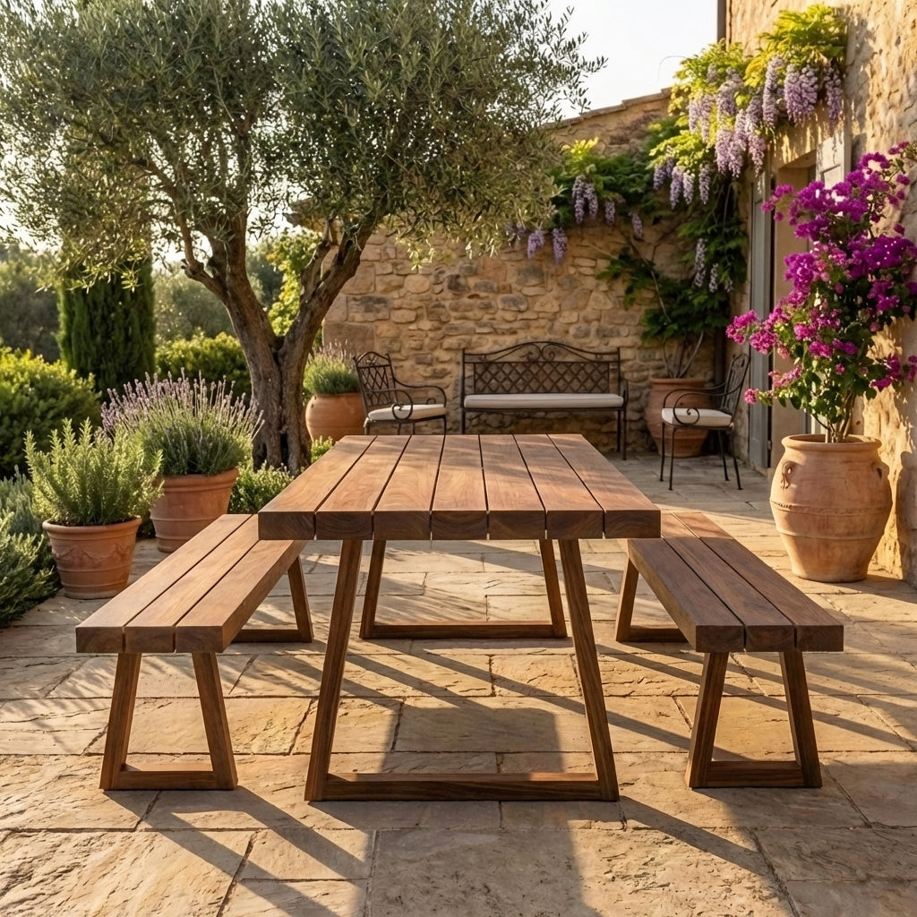 Chunky Outdoor Table