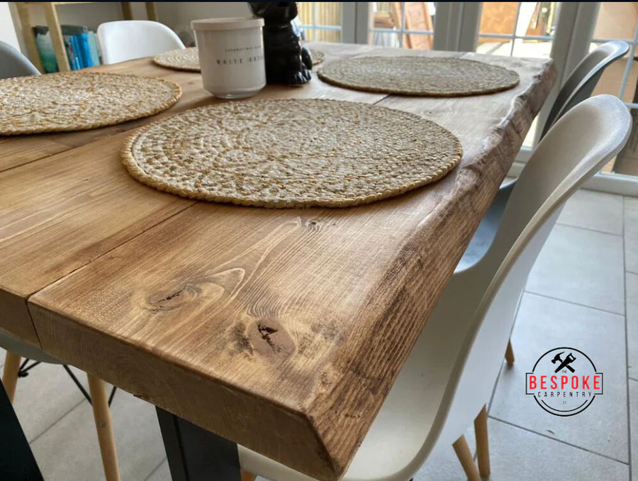Live Edge Dining Table The Bespoke Carpentry Co