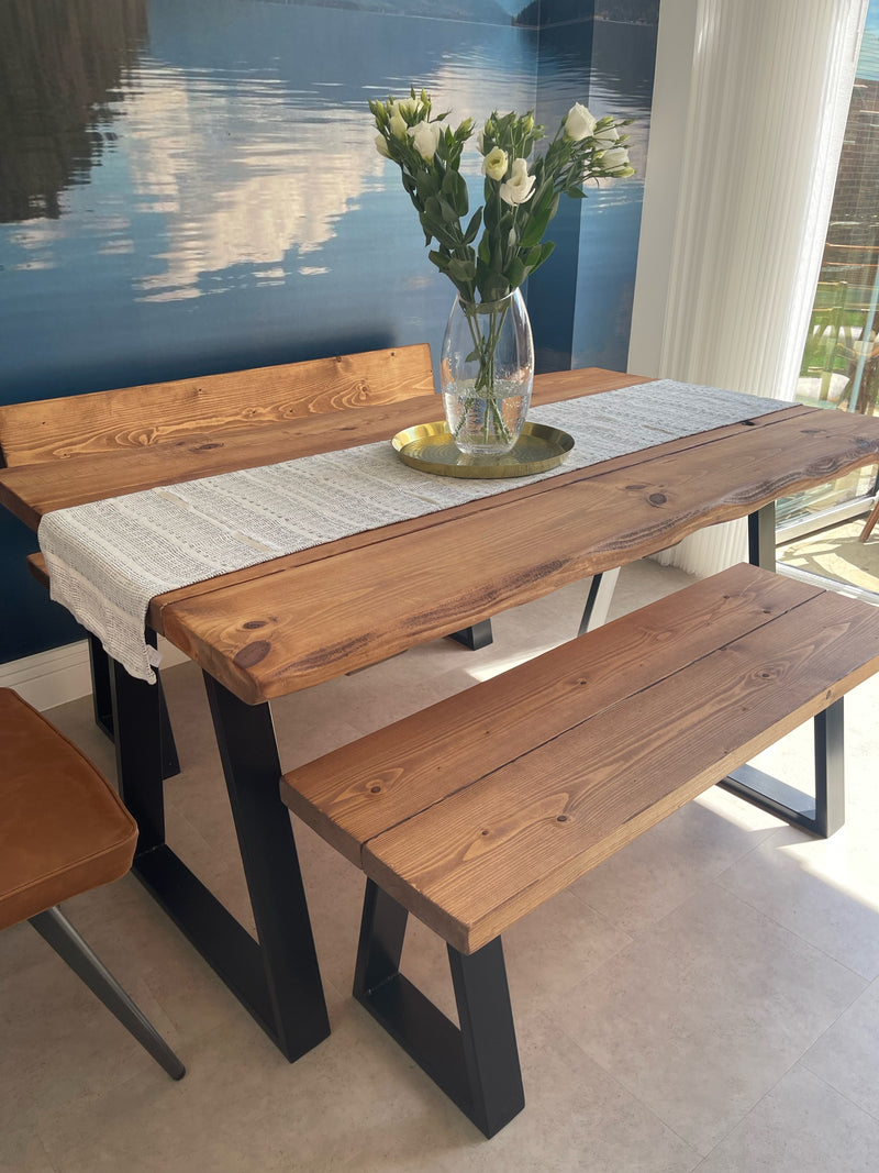 Outdoor Live Edge Table