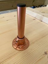 TV Stand - Copper Legs (20cm Deep)
