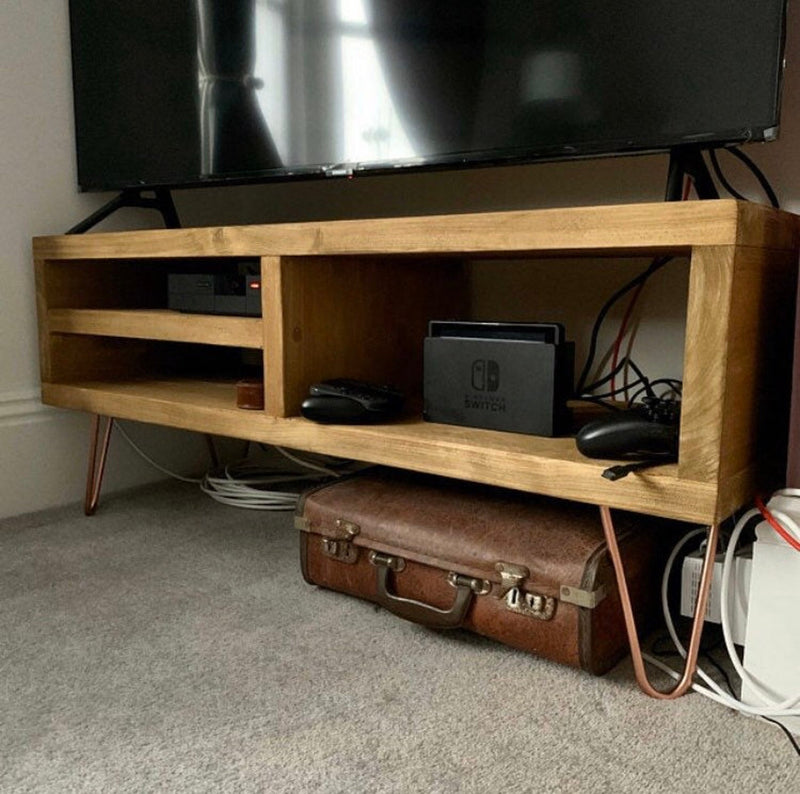 TV Stand with Shelves